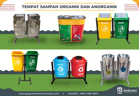 Jual Tempat Sampah Organik dan Anorganik Paling murah - Tempat Produsen ...