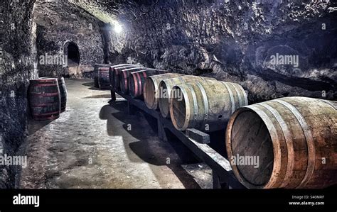 Old wine cellar Stock Photo - Alamy