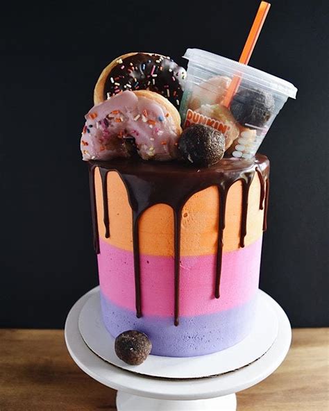 These Dunkin' Donuts Cakes Are Almost Too Pretty To Eat