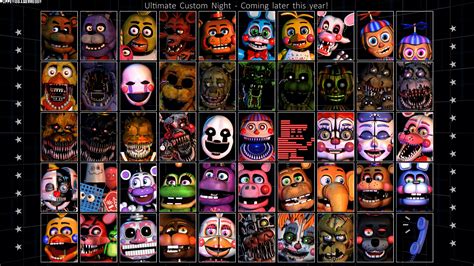 FNaF - Ultimate Custom Night Icons Remake : fivenightsatfreddys