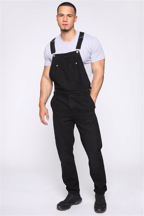 Mens Overalls Outfits, Overalls Fashion, Black Overalls, Mens Outfits, Fashion Outfits, Jeans ...