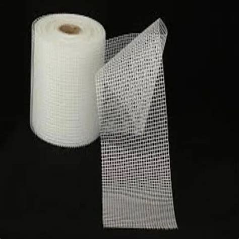 Glass Fibre Plain Fiberglass Plastering Mesh, For Water Proofing, Grade Standard: 0.50 X 50 Mtr ...