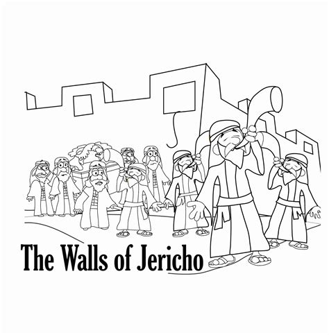 Jericho Coloring Pages - Best Coloring Pages For Kids