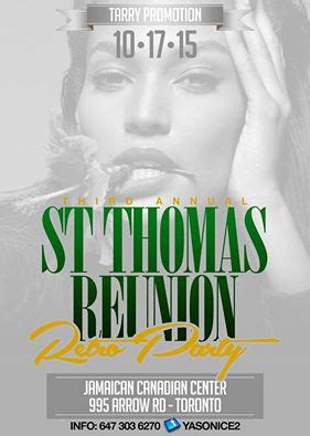 ST. THOMAS REUNION RETRO PARTY