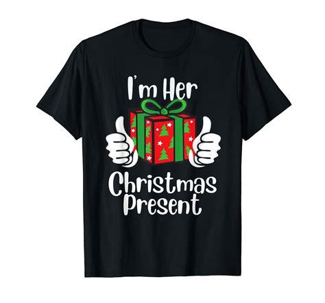 Funny Matching Couples Christmas His and Hers T-Shirt - Walmart.com