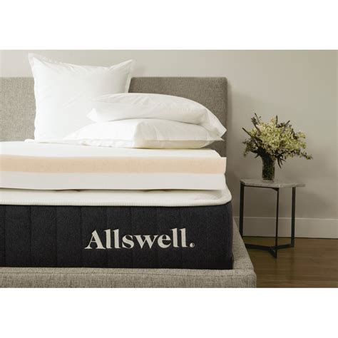 Allswell 4" Memory Foam Mattress Topper Infused with Copper Gel, Queen - Walmart.com - Walmart.com