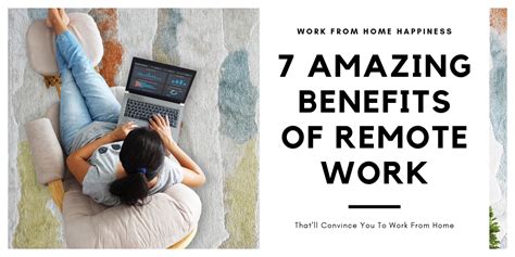 7 Amazing Benefits Of Working Remotely | Work from Home Happiness