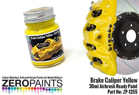 Brembo Brake Caliper Yellow Paint 30ml | ZP-1255 | Zero Paints