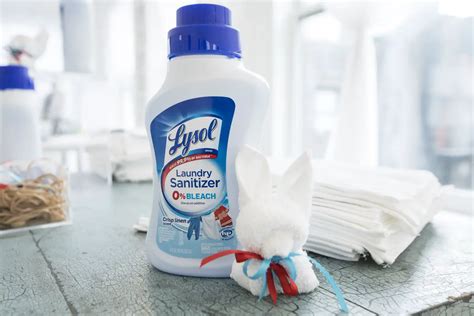 Win a Free bottle Lysol Laundry Sanitizer in Crisp Linen