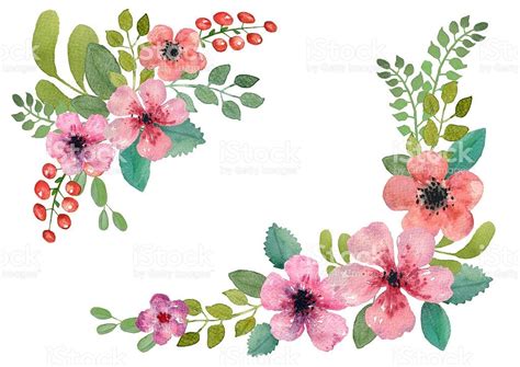 Image result for floral wreath clipart | Floral wreath watercolor ...