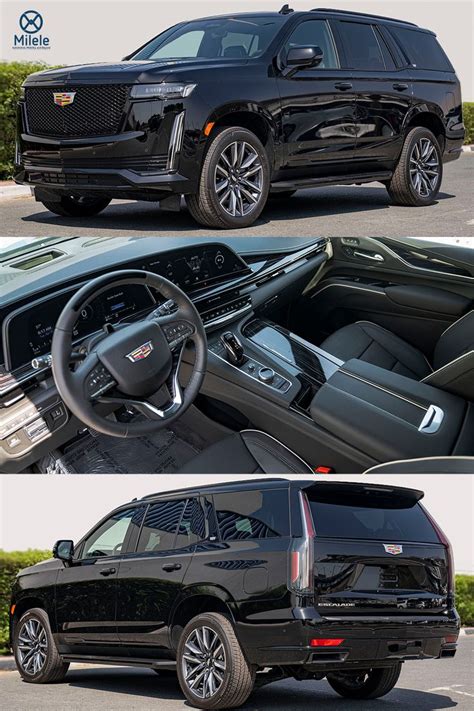 (LHD) Cadillac Escalade Sport 6.2P AT - Black