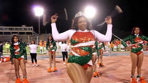 G W Carver Majorettes 2019 Homecoming field highlights featuring Alumni Majorettes - YouTube