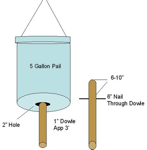 Homemade Deer Feeders 5 Gallon Bucket - Homemade Ftempo