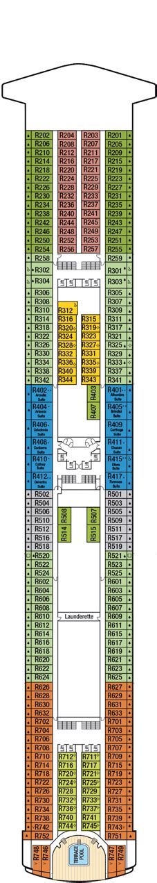 Azura Deckplan & Kabinen-Plan