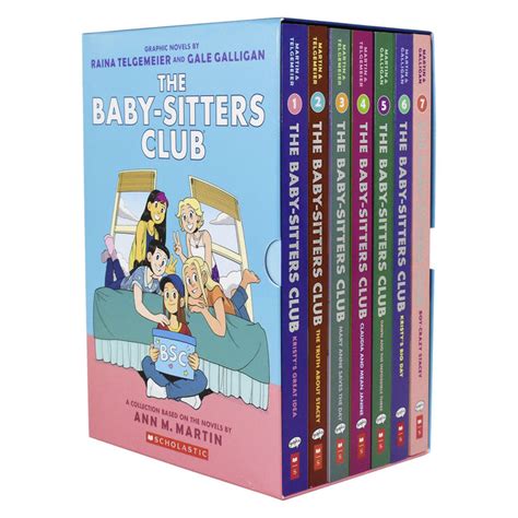 The Baby Sitters Club Graphic Novels 7 Books Collection By Ann M. Mart ...