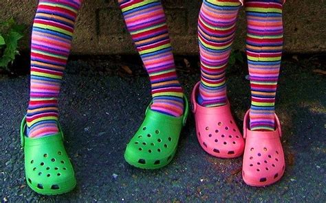 Crocs,an example of short-lived fashion. #fad | Fashion socks, Cycling fashion, Fashion terms