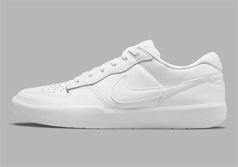 Nike SB Force 58 Premium White Black DH7505-100 | SneakerNews.com