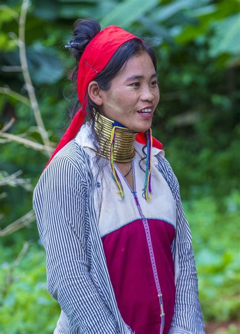 Portrait of Kayan Tribe Woman in Myanmar Editorial Photo - Image of ethnic, portrait: 105595786