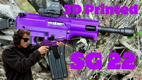 3D printed SG22, 22lr CMMG AR pistol | ARO News