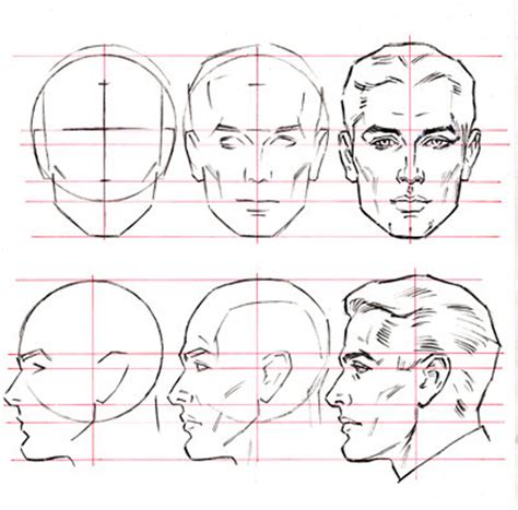 How To Draw A Human Head at Drawing Tutorials
