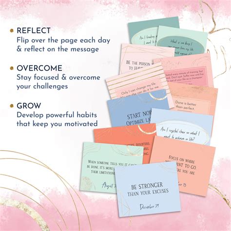 Motivational Desk Calendar - Daily Inspirational Quotes Flip Calendar – RYVE