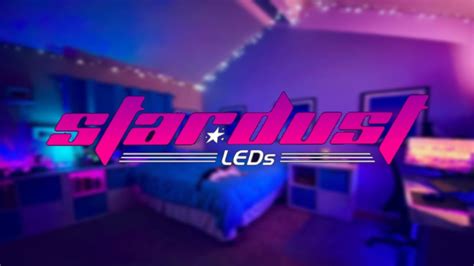 Stardust LEDS! #veryepic! - YouTube