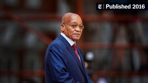 President Jacob Zuma of South Africa Faces Leadership Challenge - The ...