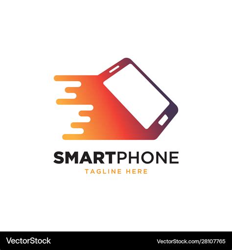 Smartphone logo Royalty Free Vector Image - VectorStock