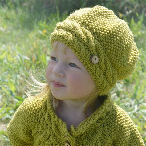 KNITTING PATTERN PDF Little Miss Susie's Set Knit Hat | Etsy