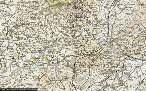 Old Lancashire Boundary Map