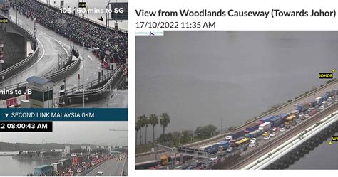 Massive jams on Causeway & Tuas Second Link on Monday, M'sian blames S'pore's system & gets ...