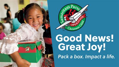 Samaritan's Purse: Collecting Shoeboxes for Operation Christmas Child