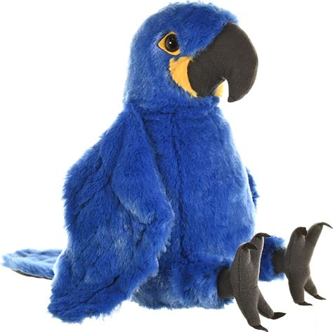 Wild Republic Cuddlekins Hyacinth Macaw Plush - 092389109344