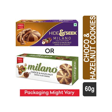 Parle Platina Milano Centre Filled Choco & Hazelnut Cookies Price - Buy Online at Best Price in ...