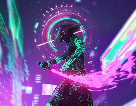 CYBER SAMURAI on Behance | Samurai wallpaper, Samurai artwork, Surreal artwork