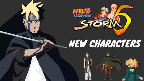 Naruto Shippuden Ultimate Ninja Storm 5 New Characters We Will See - YouTube