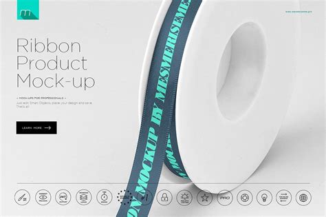 Ribbon Mock-up | Mockup design, Mockup, Mockup free psd