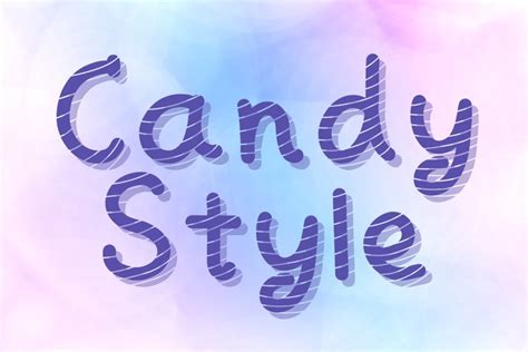 Candy Font Style