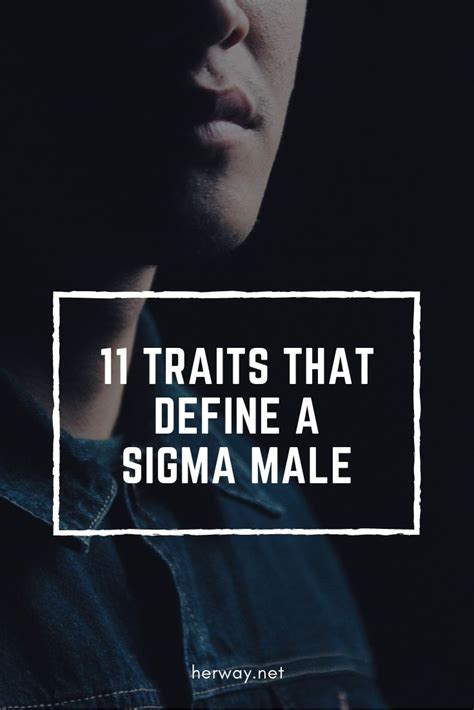 Sigma Male: 20 Personality Traits & How To Handle Him | Sigma male ...