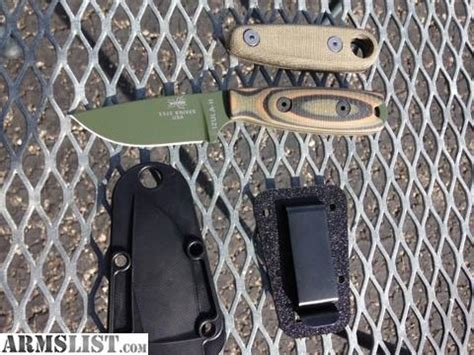 ARMSLIST - For Sale: New Esee Izula 2 w/ custom G10 scales & extras