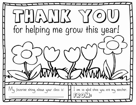 Teacher Appreciation Week Cards Lovely Coloring Coloring Pages Thank Yo ...