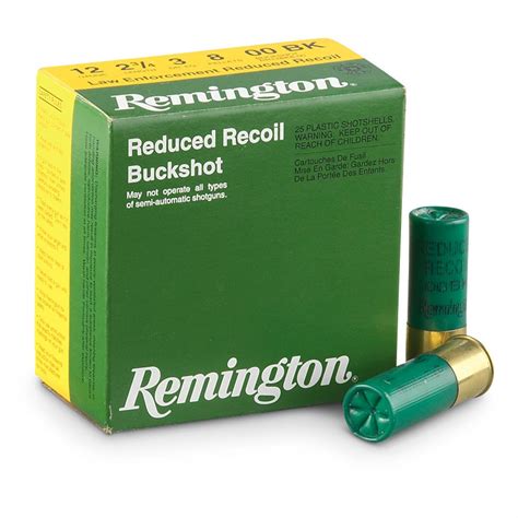 Reduced Recoil 12 Gauge Shotgun Shells