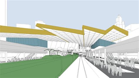 Gallery of The Flinders Street Station Shortlisted Proposal / NH ...