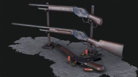 Winchester Model 1887 - 3D model by Stefan Engdahl (@StefanEngdahl ...