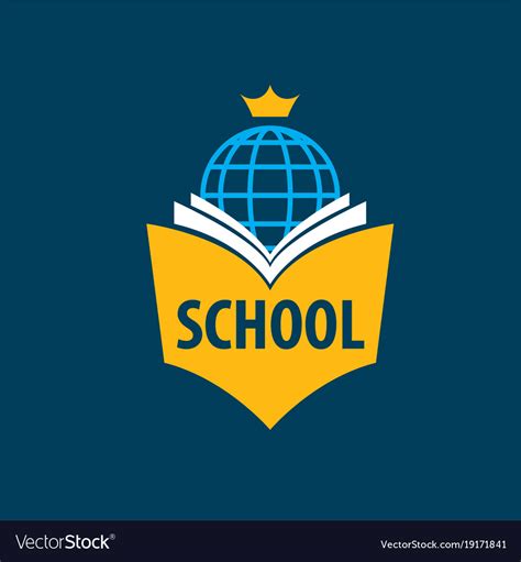 Logo school Royalty Free Vector Image - VectorStock