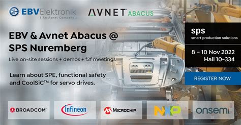 EBV Elektronik on LinkedIn: EBV and Avnet Abacus @ SPS exhibition 2022 ...