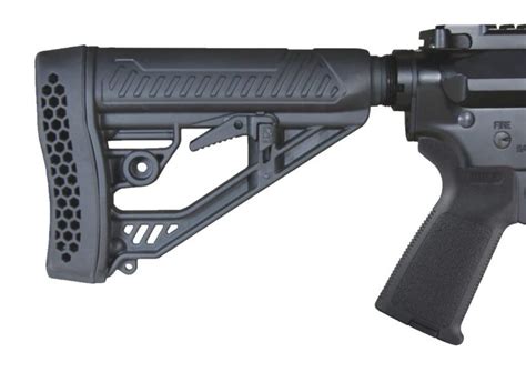 AR-15 Buttstock – Adaptive Tactical EX Performance Adjustable Stock – BLACK - CBC Precision AR's