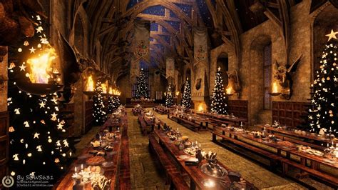 Hogwarts Christmas Wallpapers - Top Free Hogwarts Christmas Backgrounds - WallpaperAccess