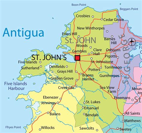 PORT D'ANTIGUA (St John's)