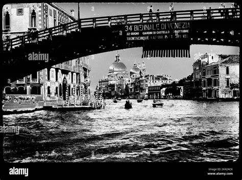 Grand Canal, Venice, Ponte Rialto, digitally altered picture, Italy Stock Photo - Alamy